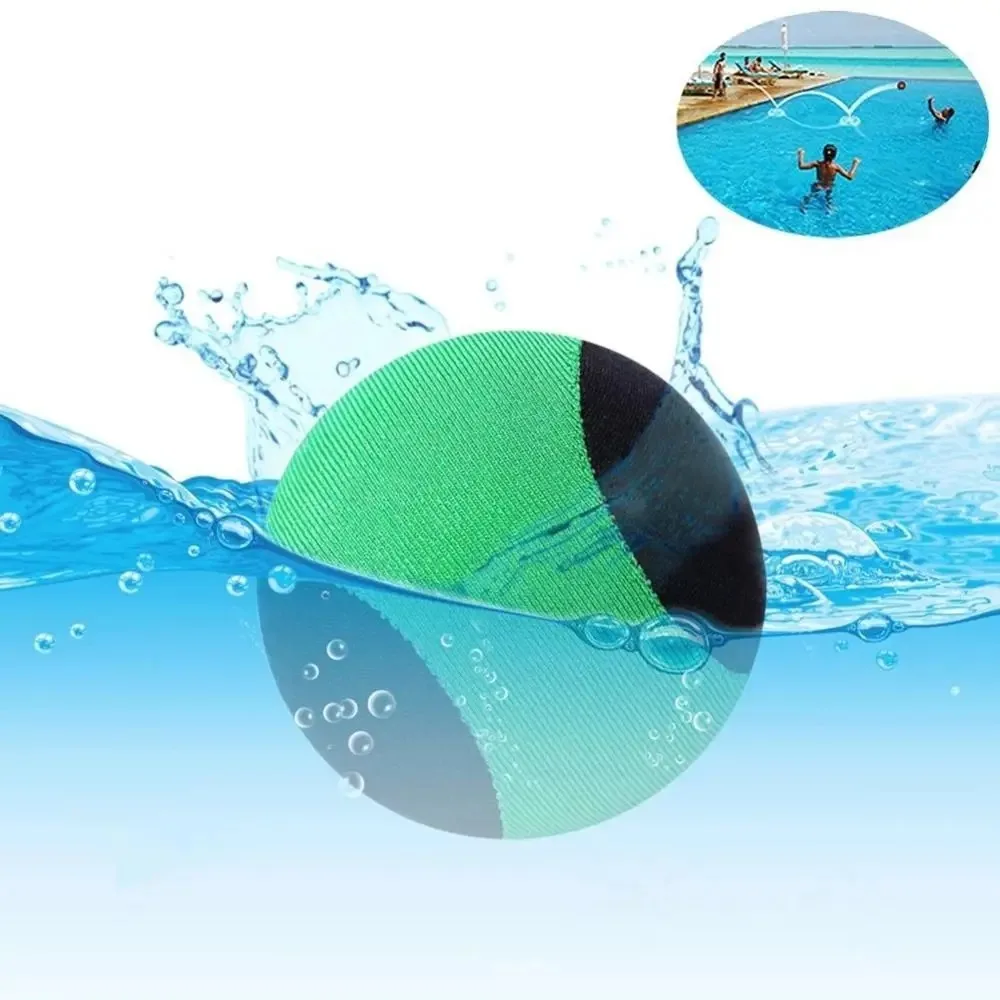 Divertida y duradera pelota que rebota el agua, pelota elástica TPR para Surf acuático, pelota para saltar agua suave de 5,5 cm, deportes al aire libre para niños y adultos