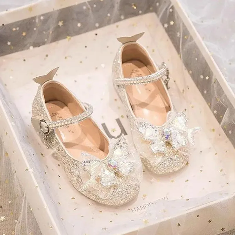 

Fashion Girls Shoes 2025 Autumn New Kids Leather Shoe Simple Versatile Girls' Princess Shoes Comfort Child Flat Casual Shoe