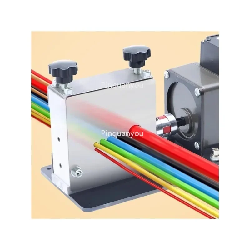 25W  Commercial Wire Stripping Machine 1-30m㎡ Waste Copper Cable Automatic 6 Hole Stripper Machines