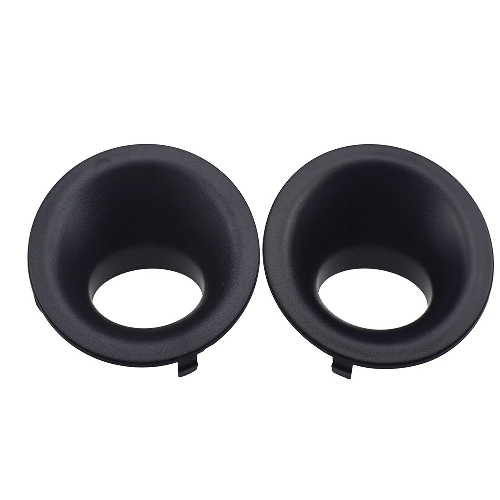 

High Quality Fog Lamp Light Trim Car Accessories ABS Plastic Black Fog Lamp Light Trim For Bezel For Challenger