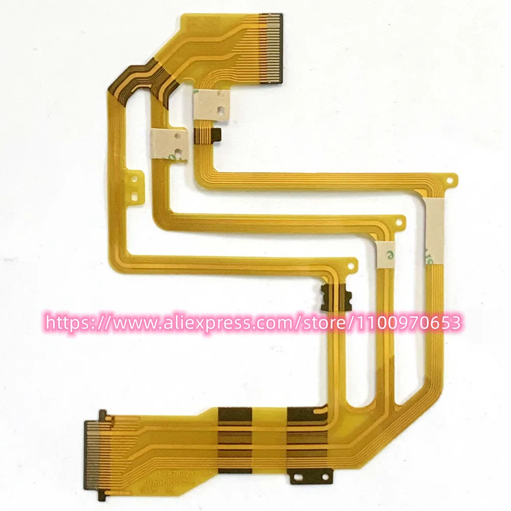 2PCS NEW LCD Flex Cable for SONY DCR-SX30E SX31E SX40E SX41E SX50E SX60E SX30 SX31SX40 SX41 Video Camera Repair Part FP1106