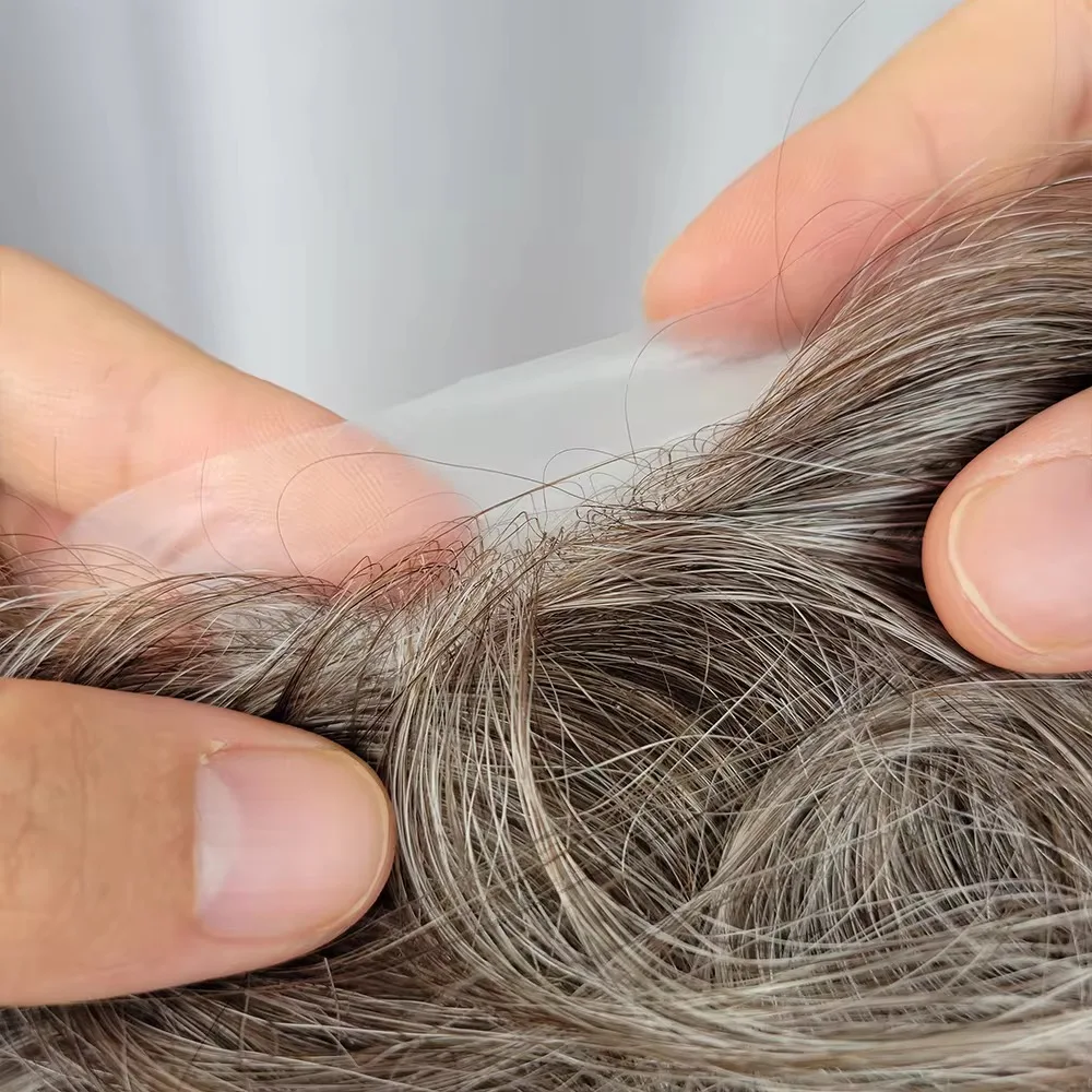 

Ультратонкая полная кожа из искусственной кожи, мужской парик для волос, прочные парики с V-образной петлей для мужчин # Мужской парик 640 цветов, 100% натуральные человеческие волосы, мужской парик