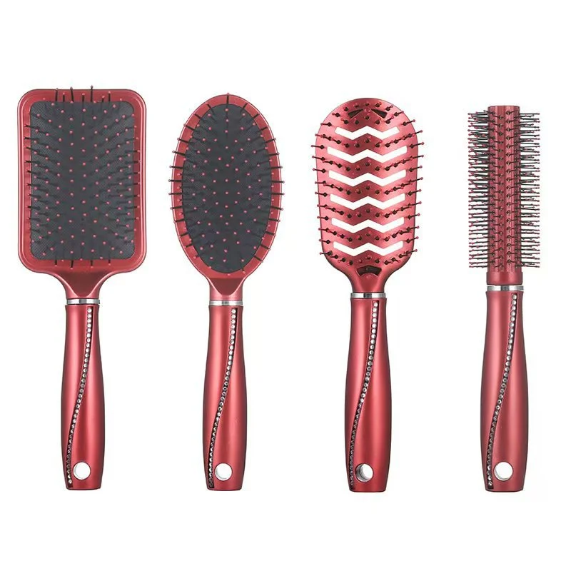 Latest Smooth Paddle Hair Brush For Curly Straight Hair Anti Static Air Cushion Scalp Massage Brush Profession Hair Styling Comb