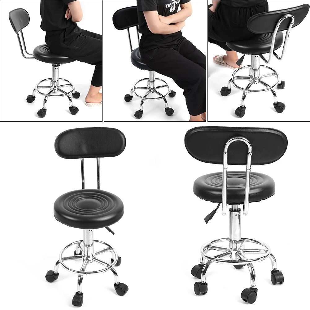 Barber Chair Massage Chair Hairdressing Chair Adjustable Salon Hairdressing Styling Chair Barber Massage Beauty Tattoo Studio