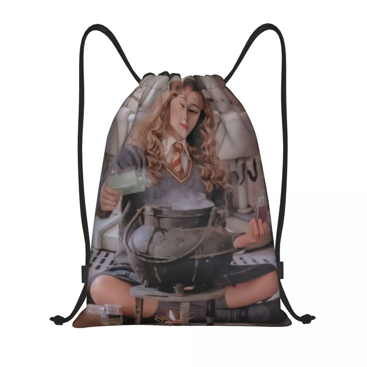 

Drawstring bag Storage Portable Handbags Harry Potter Grocery Shopping Shoulder bags foldable Travel Bag