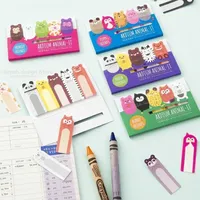 100 Sheets Cute memo pad Mini Fat animal Owl diary sticker planner note Stationery Office School supplies