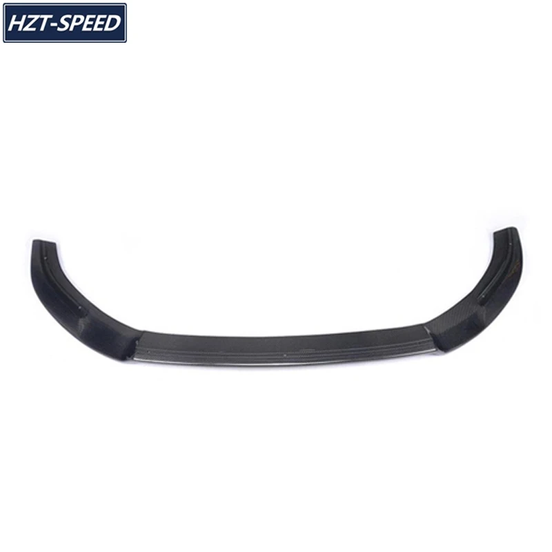 R Carbon Fiber Front Bumper Lip Spoiler Trim For Volkswagen Golf 7 R Rline Tuning 2014-2016