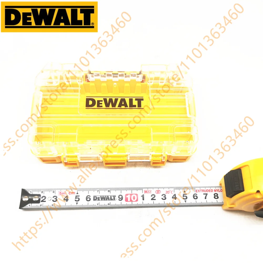 DEWALT Original Werkzeug Box Tough Fall Kleine Medium Teile Zubehör Storage Tool Box Bohrer Stapelbar Kombination Toolkit
