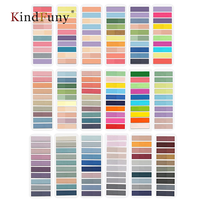 KindFuny 3600 Sheets Sticky Notes Self-Adhesive BookMarker Annotation Reading Book Clear Tab Kawaii Cute Stationery papelería