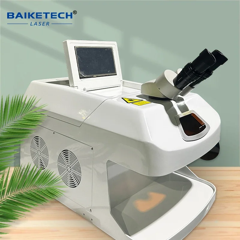 200W Jewellery Yag Laser Spot Soldering Welder Jewelry Portable Laser Welding Machine For Sliver Gold Metal Welding  for Sale