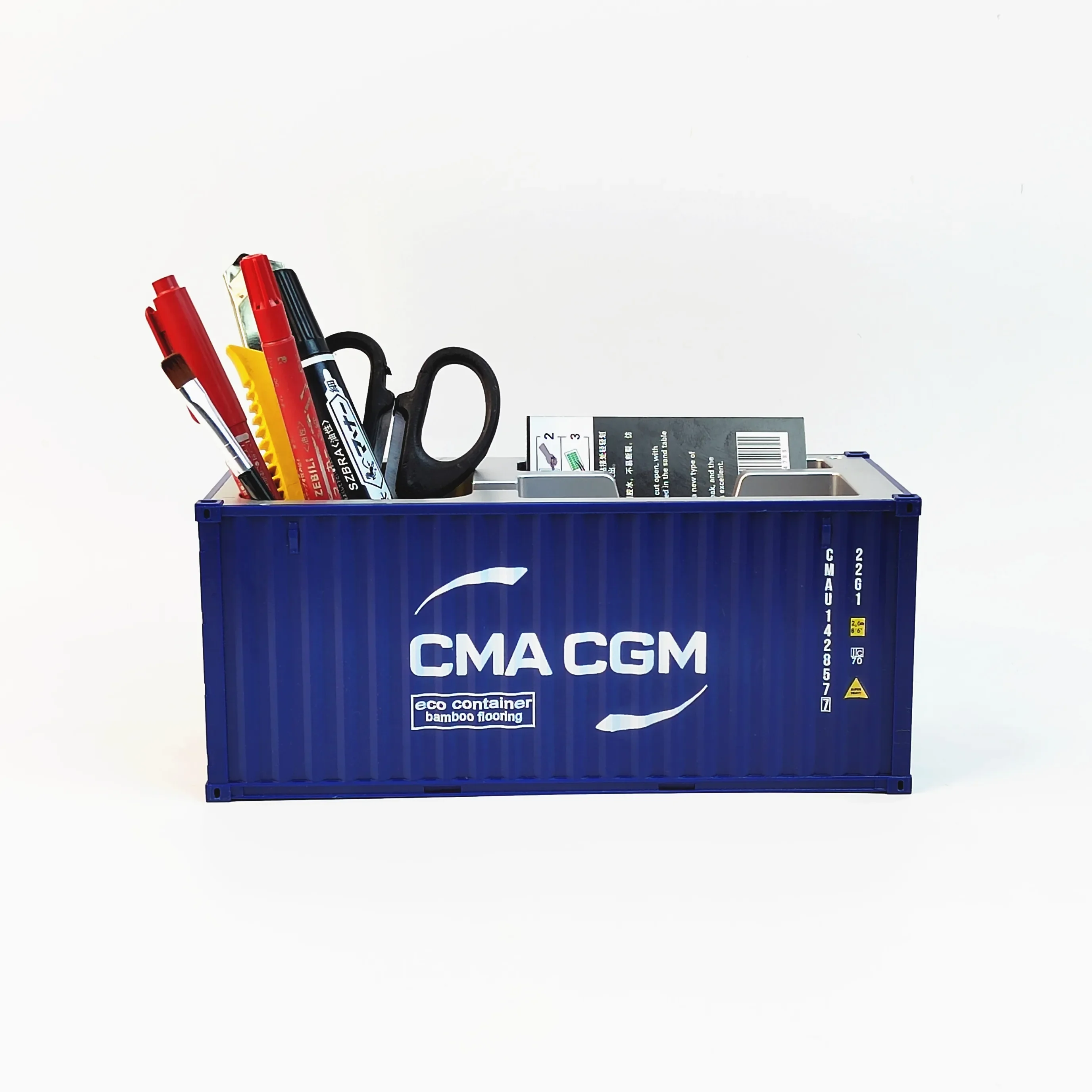 1:30 Simulation kreatives Modell Container Stiftetui Aufbewahrungsbox Bürogeschenk kann individuell angepasst werden Logo kann in Modellspielzeug angepasst werden