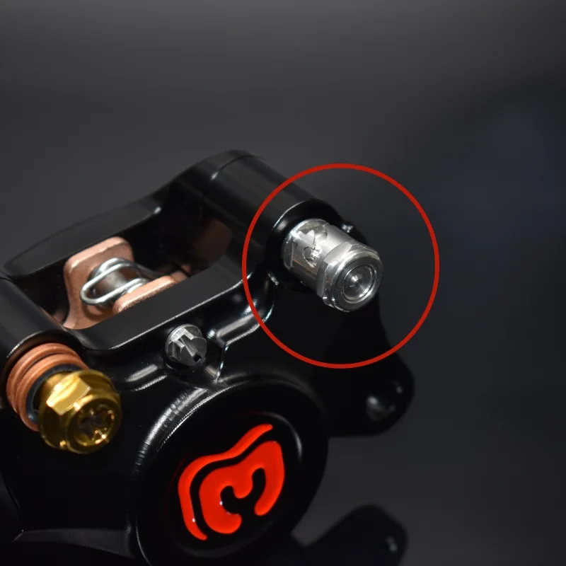 Stainless steel quick deflation valve for fast  of motorcycle brake master pump and brake caliper