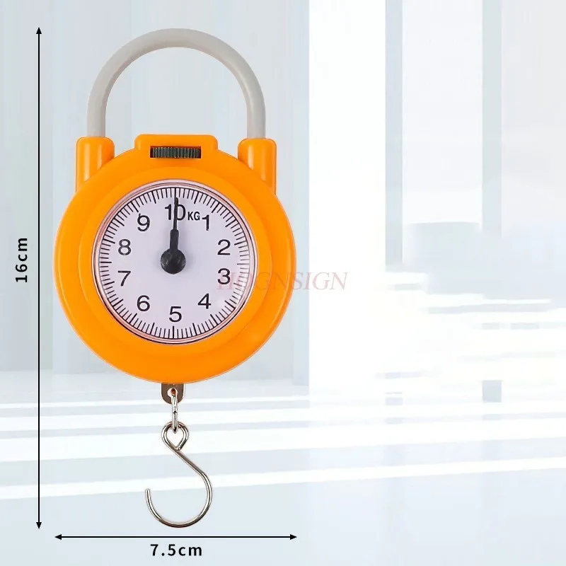 Báscula de mano, báscula de resorte, celda de carga de resorte, equipo experimental matemático, material didáctico