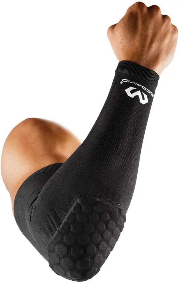 

Elbow and Arm Compression Sleeve with HEX Padding for Sports - Basketball, Football, Baseball