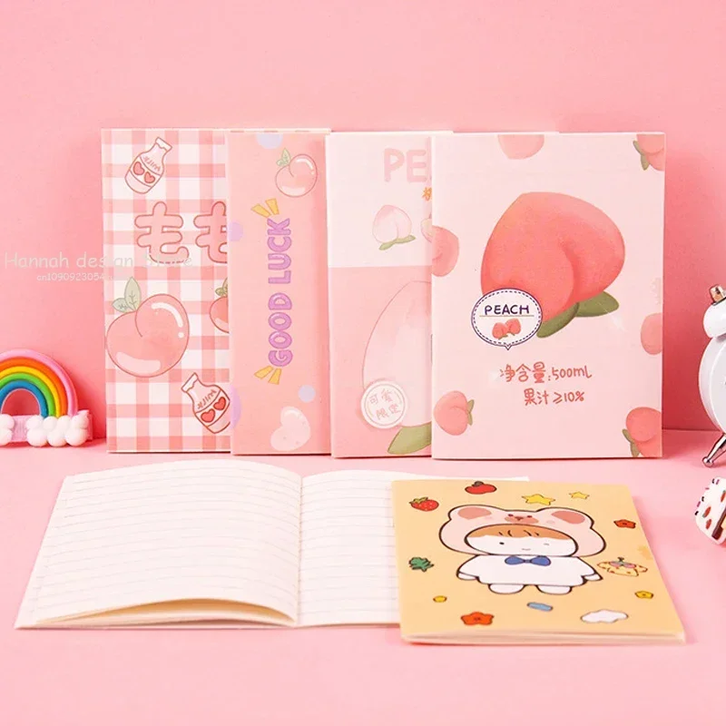 Mini Notebook Cartoon Notepad Child Diary Planners Cute Things Memo Pads Note Book for Girls School Stationery