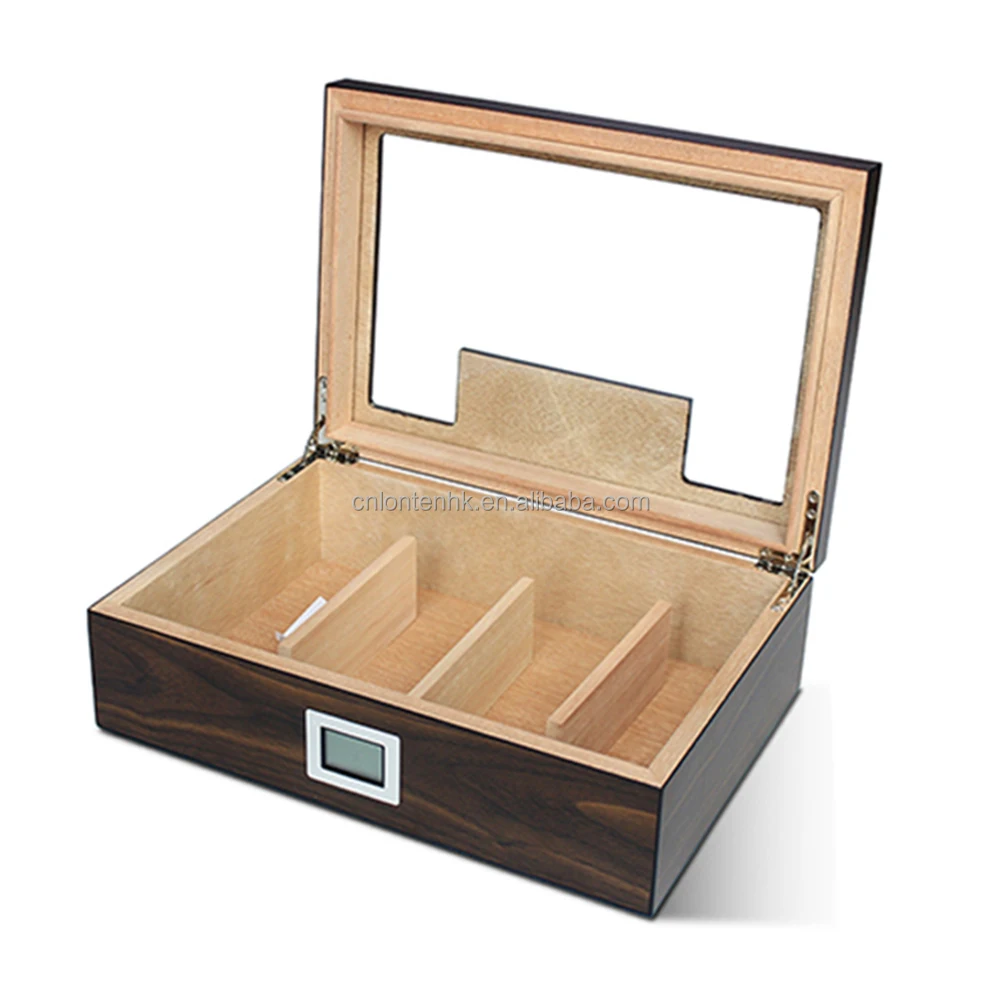 

Factory price Custom portable luxury wooden Cigars box storage humidors wood humidor cigar