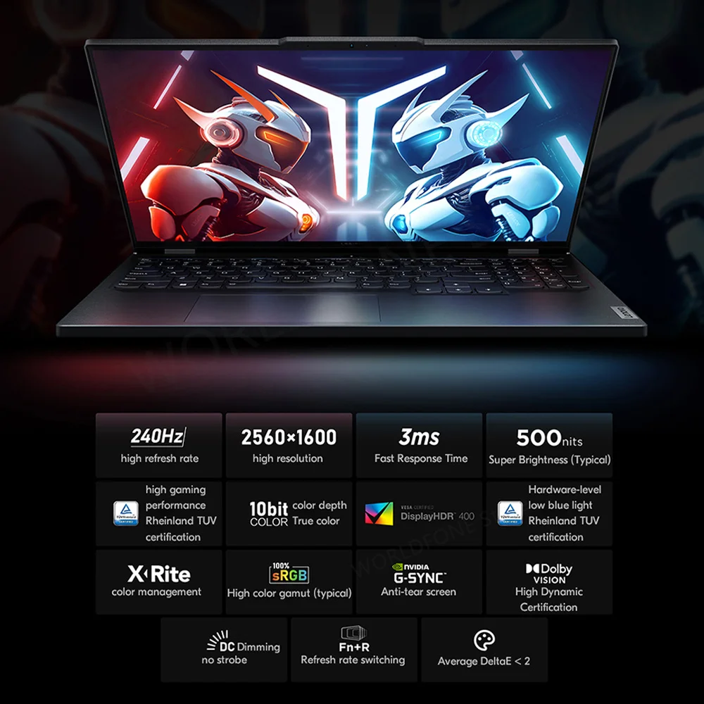 Lenovo Legion Y9000P 16inch Gaming Esports Laptop 32G 2T SSD RTX