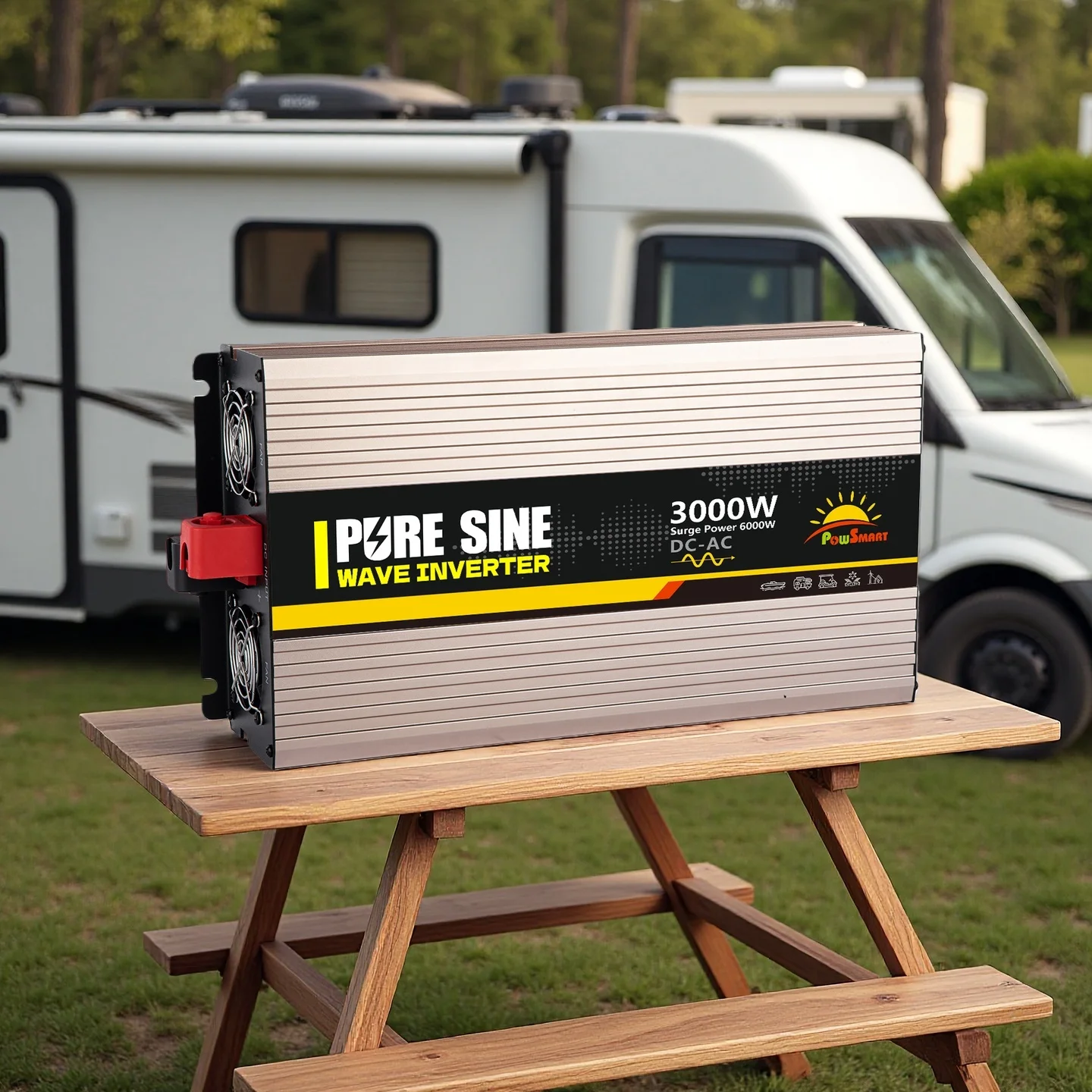 Inverter Pure Sine Wave 60Hz 120V 3000W - Onduleurs intelligents pour la maison/le camping-car/le