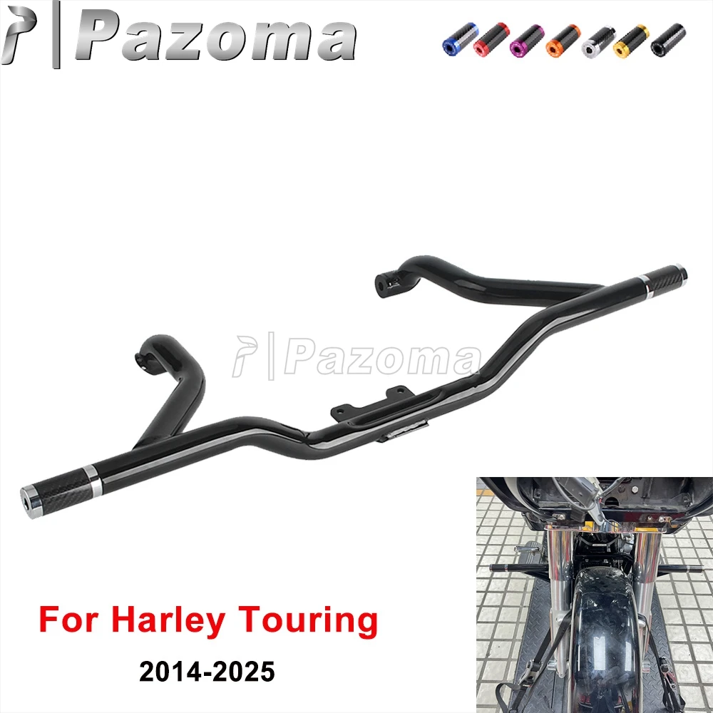 

Защита двигателя мотоцикла, передний бампер для Harley Touring Electra Glide FLHTP FLHFB Standard FLHT FLHTCU FLHTCUL