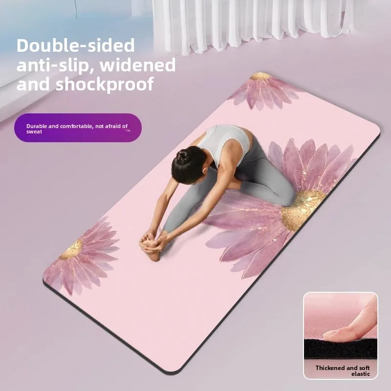 Yoga Mat Non Slip Sound Dampening Oversized Wide Long Indoor Exercise Home Gym Dorm Women Gym Mat Workout Mats