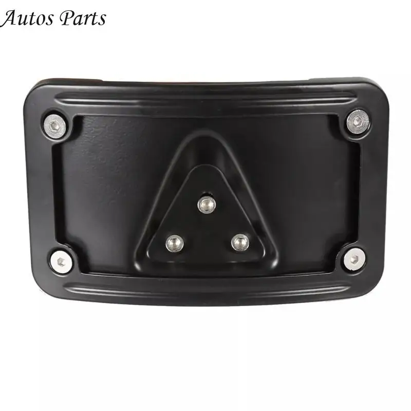 Picture 4: 57BA Universal Arched License Plate Bracket Rack for  Motorcycle Applications