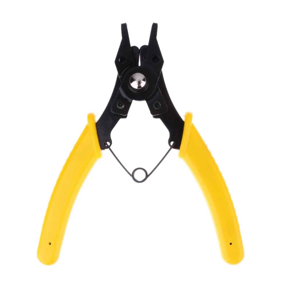 A11I 4 In 1 Snap Ring Pliers Plier Set DIY Circlip Combination Retaining Clip Jewelry Circlip Pliers Internal External Ring Remo