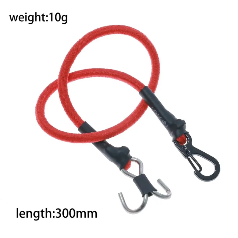 RC Crawler Elastic Force Escape Rope Kinetic Winch Strap With Hooks