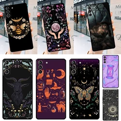 Mysterious Witch Case For Samsung Galaxy S23 Ultra Plus S21 FE S20 FE S8 S9 S10 Note 10 20 S22 Ultra Cover