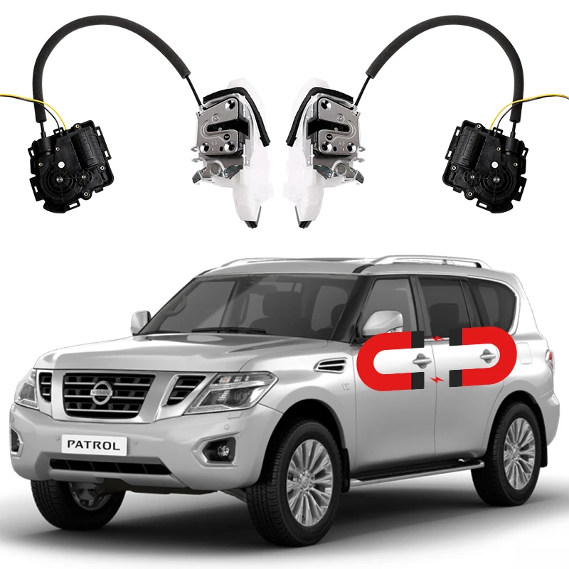 

For Nissan Patrol Electric suction door refitted automatic locks Car accessories Intelligence Soft Close accessory tools