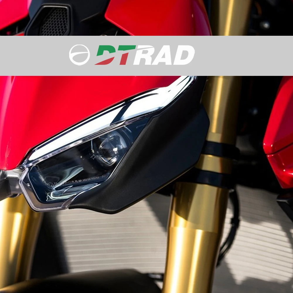 

2025-2026 Для DUCATI Streetfighter V4 V4S / V2 MY25: Аксессуары, матовые передние обтекатели из карбона, накладки на фары и боковые панели