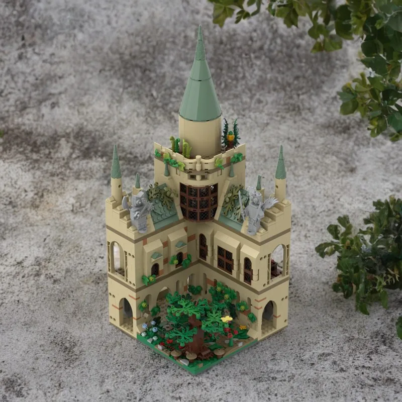 

1326PCS MOC Transmutation courtyard Building Blocks Creative magic world movieToy for kid Birthday Gift Enhance Creativity Skill