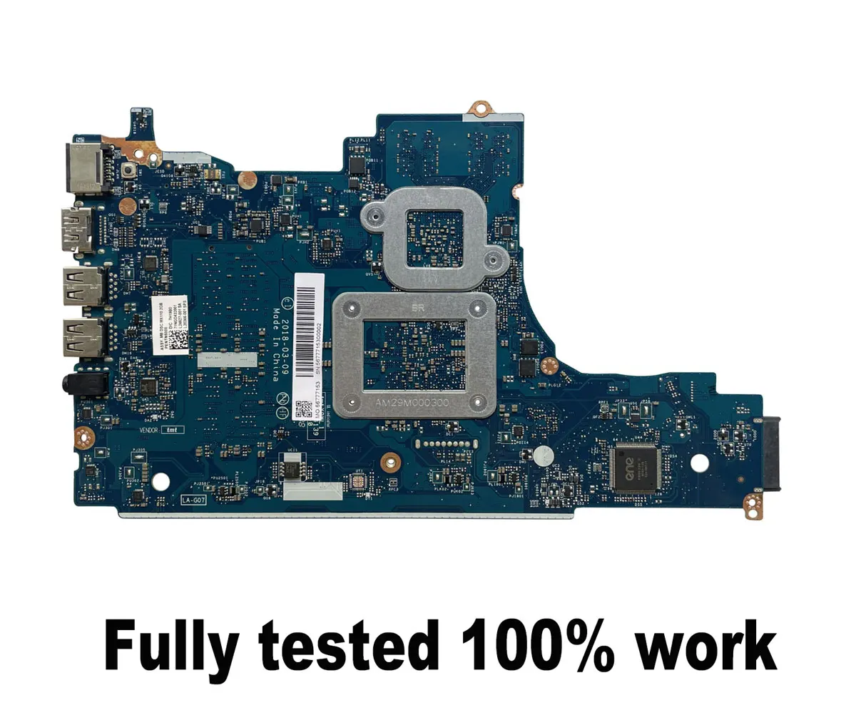 EPK50 LA-G073P for HP Pavilion 15-DA 15Q-DA laptop motherboard L20366-601 L20366-501 L20366-001 with N5000 N4000 MX110 2GB GPU