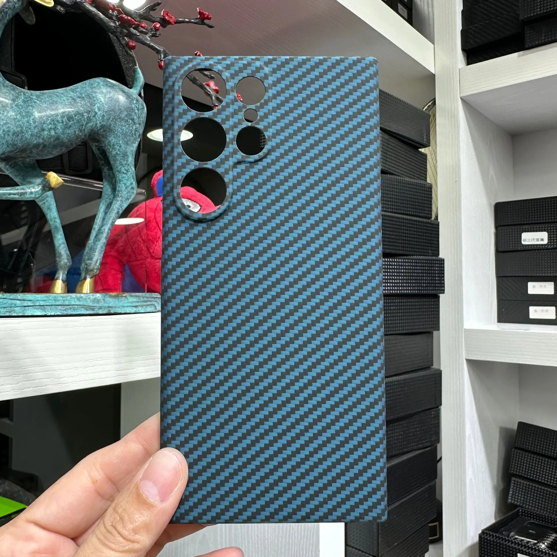 New Genuine Aramid Fiber Carbon For Samsung S23 Ultra Matte Protective Phone Shell For Galaxy S23Ultra 6.8'' 5G CASE Cover