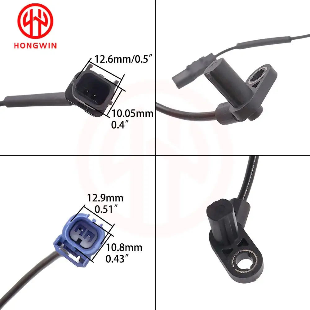 1SET NEW Motorcycle Front / Rear ABS Wheel Speed Sensor OEM 007V501E5 007V501E6 For Kawasaki Z900 Z 900 2017-2013