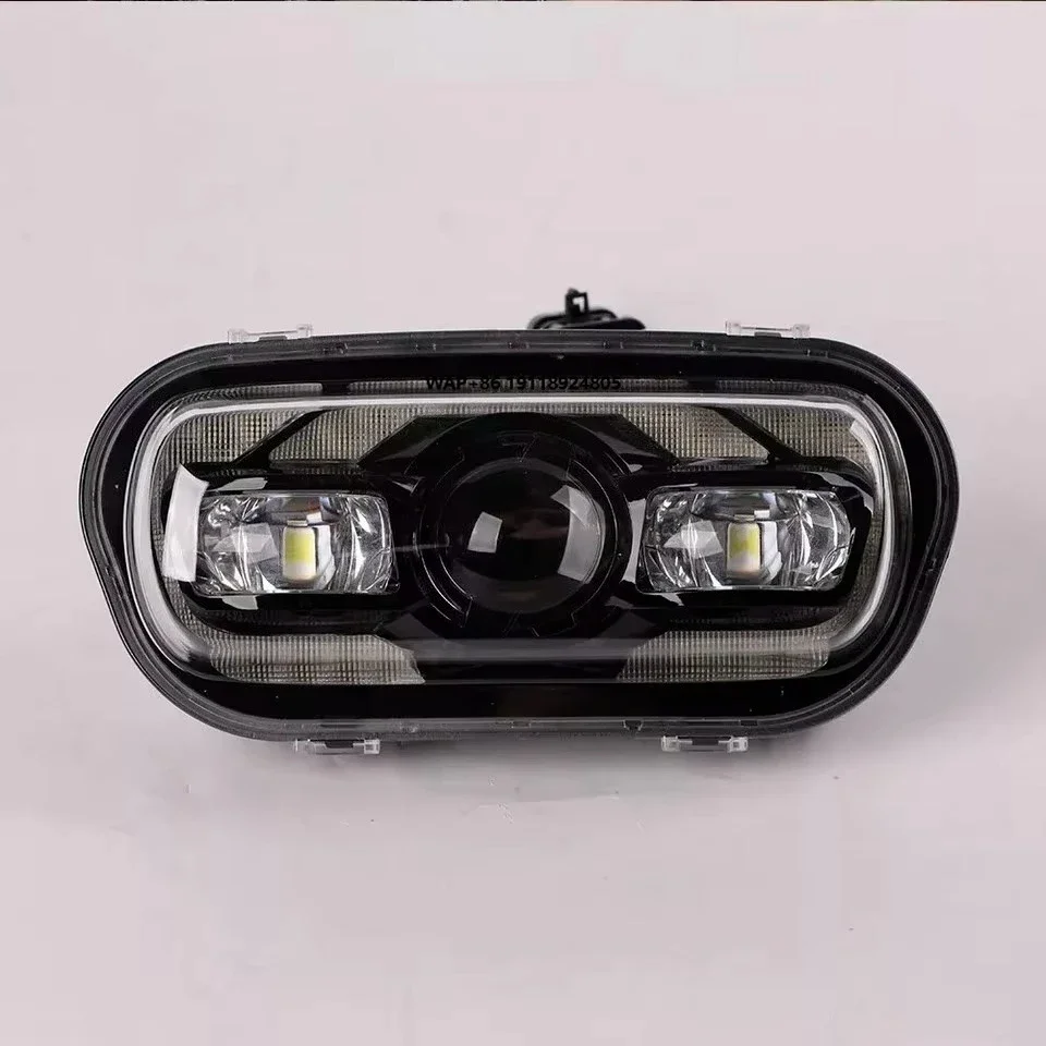 

Motorcycle New Agreesive Headlight with DRL Light for Softail Fat Bob FXFB FXFBS 2018+