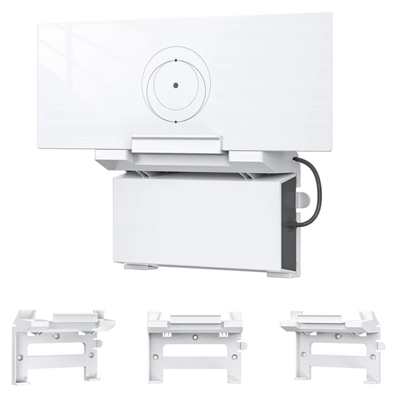 2-In-1 For Starlink Gen 3/V3 Router Mount & Power Supply Brackets Holder-Internet Kit Satellite,Stability Wall Holder
