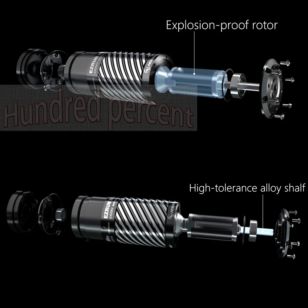 جديد هوبيوينج EZRUN فرش 3652 3665 G3 2400/3200KV 3300KV 4000KV 5400KV موتور ل 1/10 RC سيارة