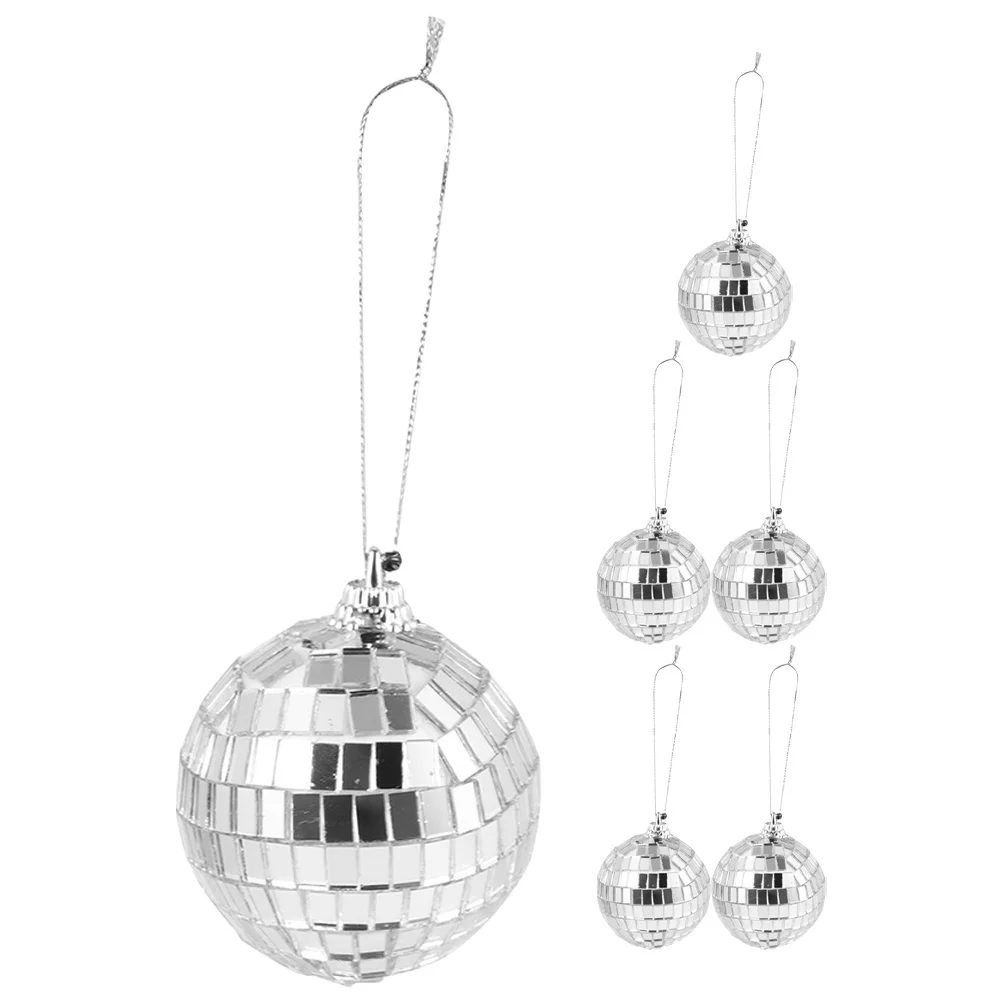 

6 Pcs Decorative Balls for Home Decoration Holiday Ornaments Crafts Tree Decorations