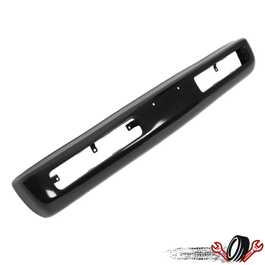 

For Nissan Pickup D21 Hardbody 1995-1997 Front Bumper Face Bar Steel Black NEW