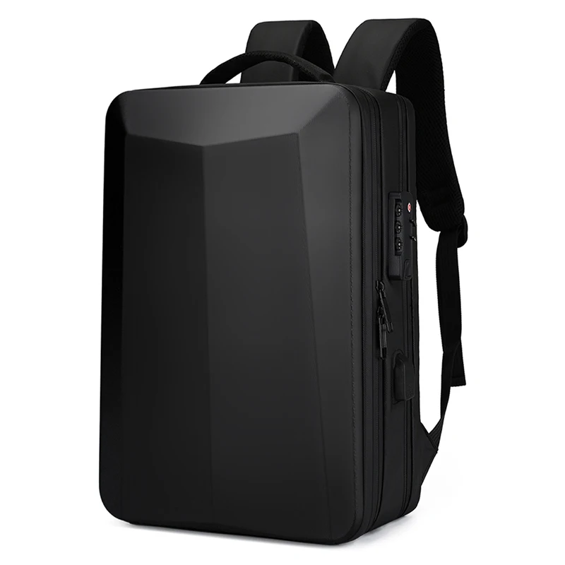 17.3\'\'Laptop Backpack For Men High Quality Bag Commuting Business Backpack Work Hard Shell Computer Bag Plastic Waterproof Bag