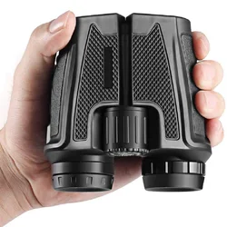 12x25 Compact Binoculars for Adults Large Eyepiece Waterproof Binocular with Low Light Vision High Powered Easy Focus
