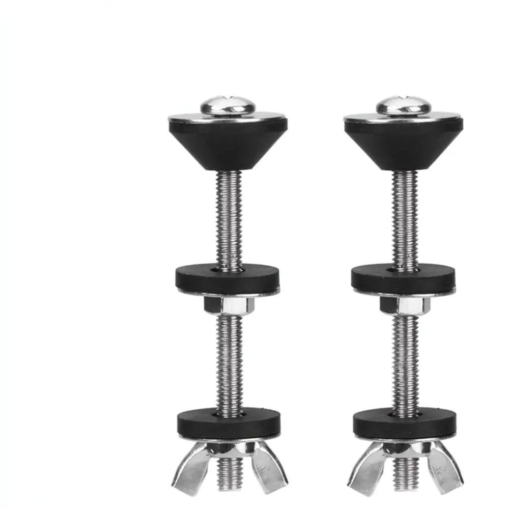 For For Wuge Toilet Tank Bolt Replacement 304 Stainless Steel Mounting Kit Secure Fixing Hardware Bathroom Toilet Parts