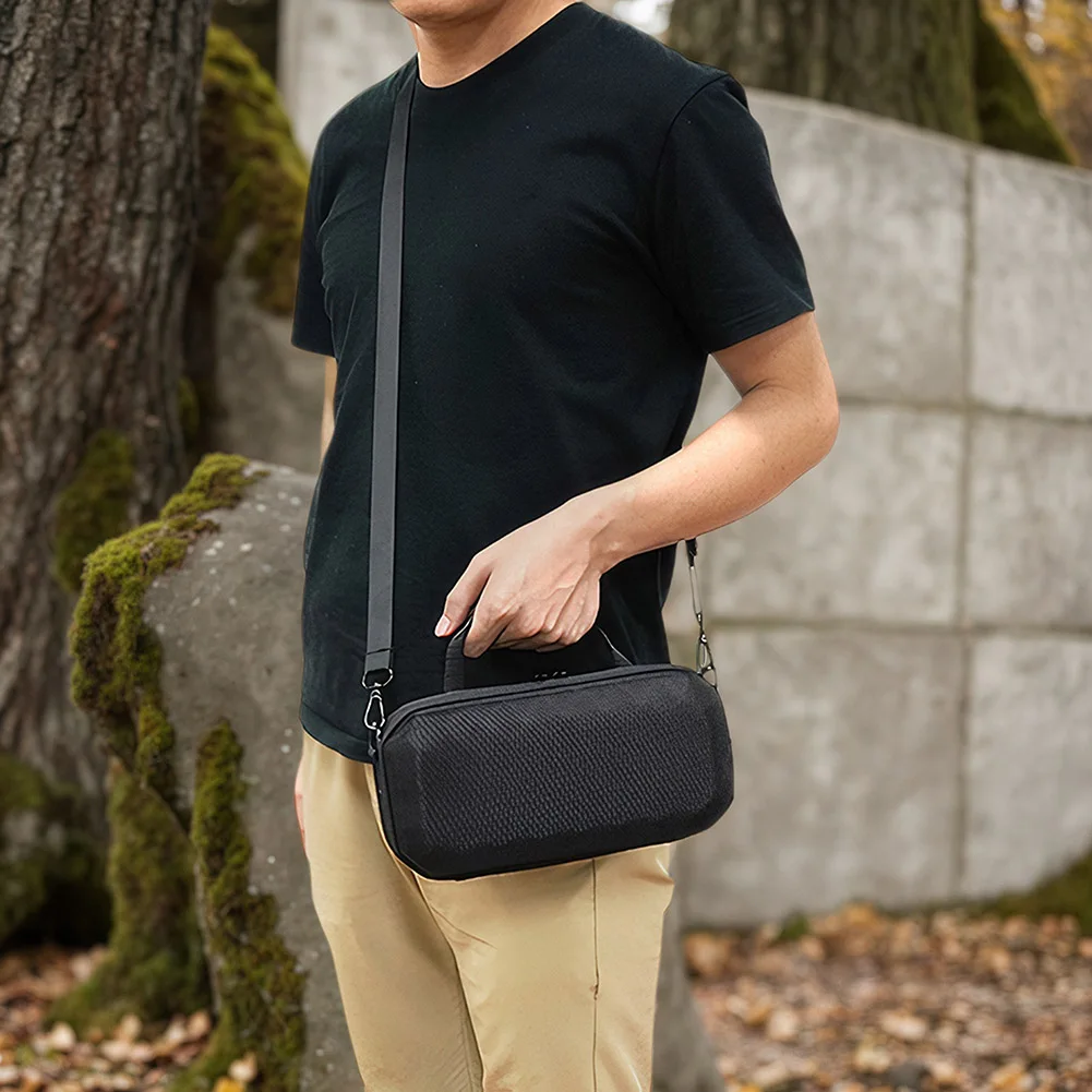 صندوق سفر صلب من مادة EVA مع حزام كتف قابل للتعديل وحقيبة كتف لمنظم الصوت JBL Charge 6