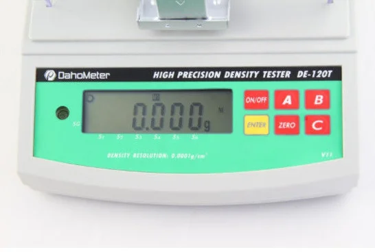 Gravitômetro eletrônico digital/testador de gravidade específica/medidor de gravidade específica de sólidos