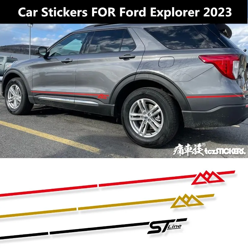 FOR Ford Explorer 2023 Car Sticker Appearance Modification Custom Fashion Veneer accessories