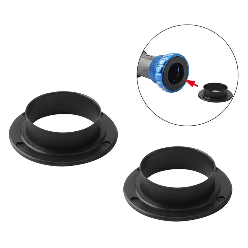 2pcs Bike BB Bottom Bracket 36.5x25x24mm Plastic Press In Type Bearing Dustproof Protection Covers Bicycle Bottom Bracket Parts