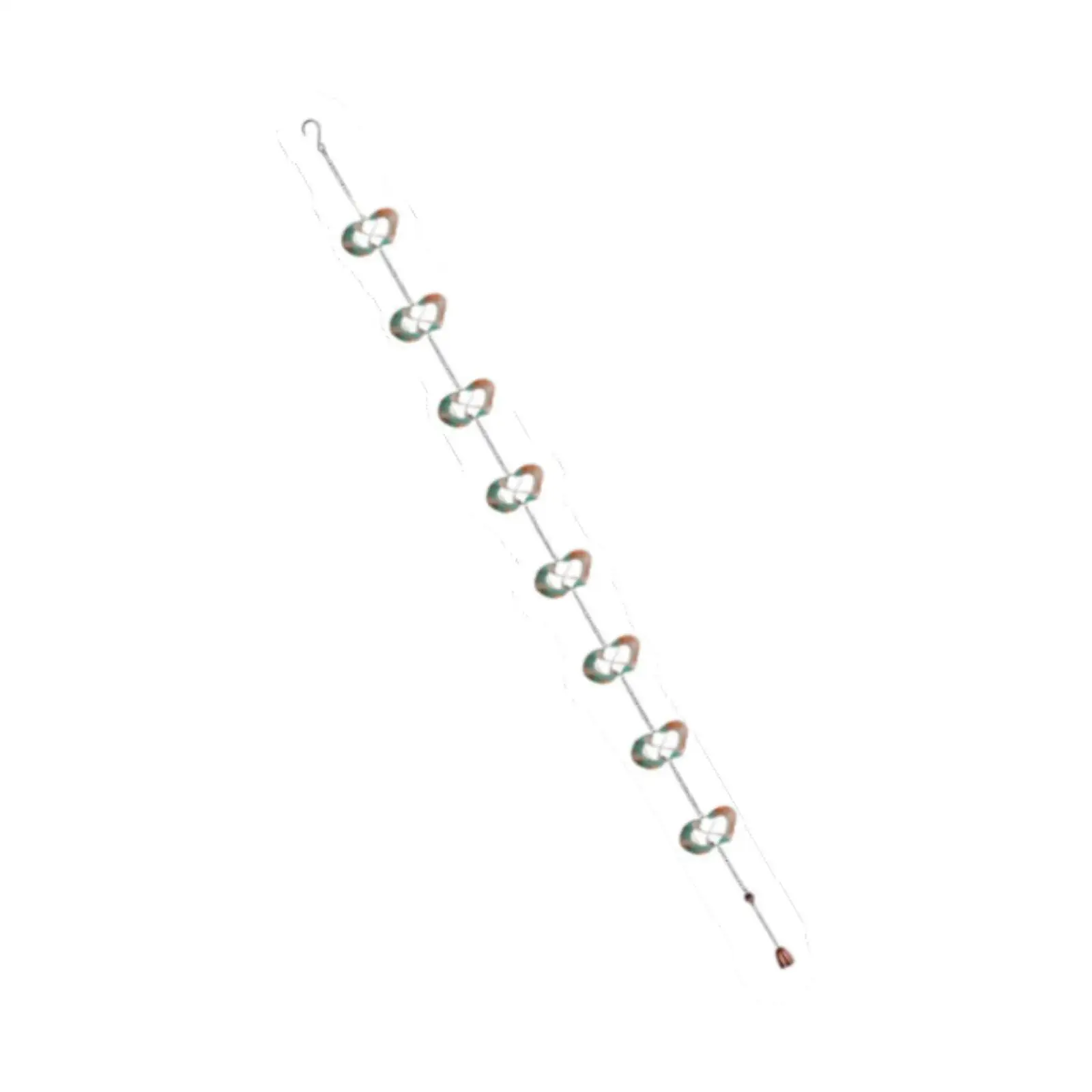 Quality Iron Rain Chain Drainage Downspout Chime Decorative Water Diverter for Lawn Patio Home Decor