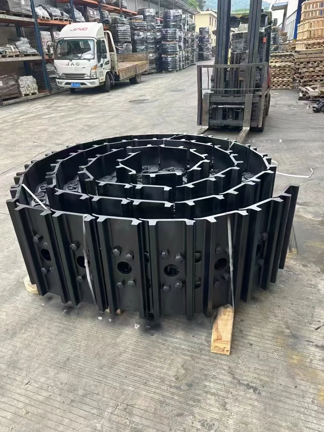 

76887973 Crawler Assembly for PC3000 Excavator, Heavy Undercarriage System, OEM Specification Chassis Components