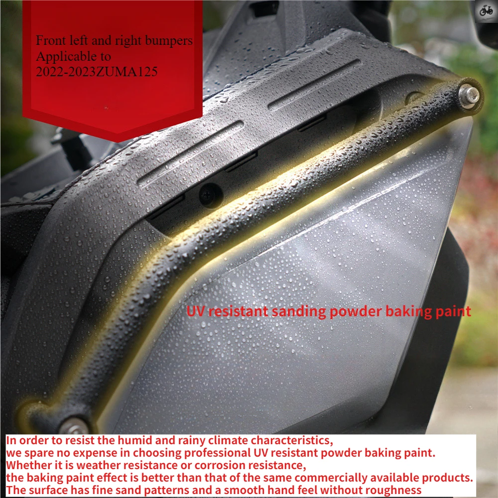 Motorcycle Insurance Carry Anti-fall Rack Pedal Side Carrier Fit for Yamaha BWS Zuam 125 2022-2023 image 2