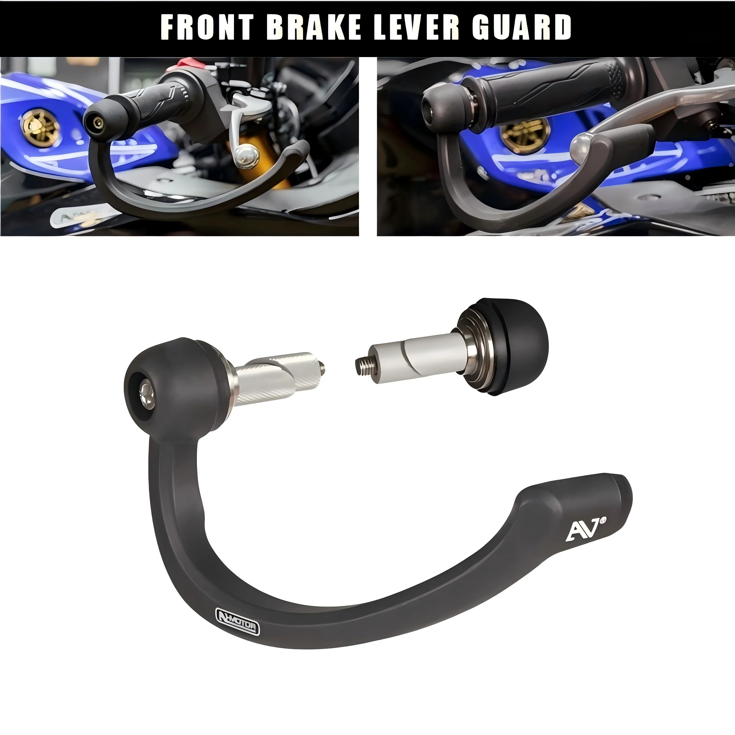 

Motorcycle Racing Front Brake Lever Guard for Yamaha YZF-R3 2019-2025 | Crash Protection Cove